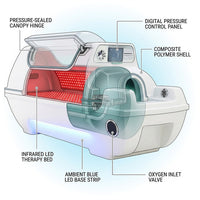 Lumivault HaloPod Hyperbaric Chamber — How It Works
