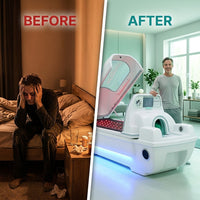 Lumivault HaloPod Hyperbaric Chamber — Before & After