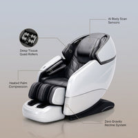 AetherRelax Quantum Massage Chair — infographic