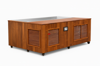 Cedar Cold Plunge Built for Daily Recovery, 304 Stainless Steel Basin, Touchscreen Controller, Whisper-Quiet Operation