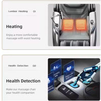 Massage Chair Built to Support Recovery, AI-Powered Technology, Body Scanning, Premium Leather
