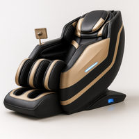 4D Massage Chair Designed for Full-Body Recovery, SL-Track Rollers, Dual-Zone Heat, Air Compression